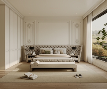 French Style Bedroom-ID:106367119