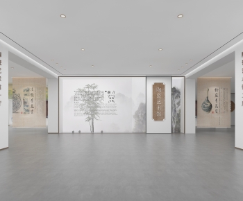 New Chinese Style Exhibition Hall-ID:269660959
