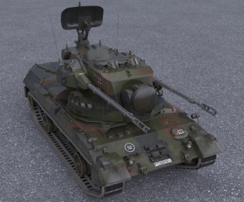 现代防空炮 坦克-ID:606511121