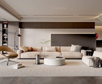 Modern A Living Room-ID:717185028