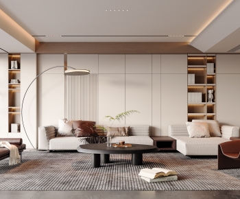Modern A Living Room-ID:248414042