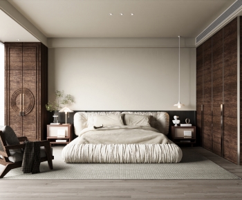 Wabi-sabi Style Bedroom-ID:221218112