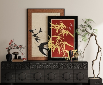 New Chinese Style Wabi-sabi Style Painting-ID:262470268