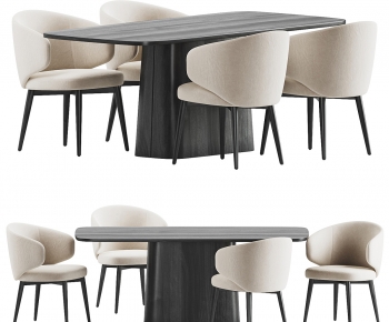 Modern Dining Table And Chairs-ID:913595911