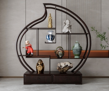 New Chinese Style Chinese Style Antique Rack-ID:422596933