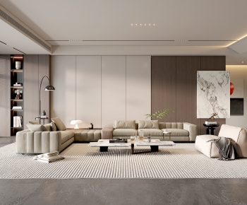 Modern A Living Room-ID:358418944