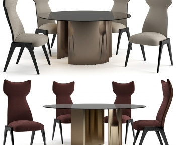 Modern Dining Table And Chairs-ID:706743007