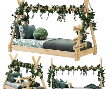 Nordic Style Child's Bed-ID:656519898