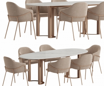 Modern Dining Table And Chairs-ID:274604086