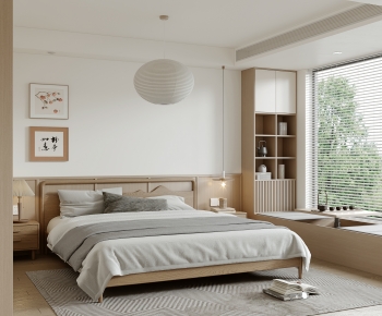 Japanese Style Bedroom-ID:349080097