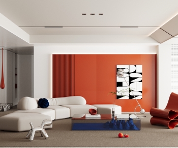 Modern A Living Room-ID:562653061