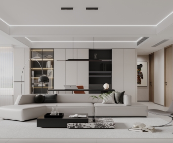 Modern A Living Room-ID:828649042