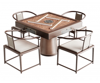 New Chinese Style Mahjong Tables And Chairs-ID:296423917