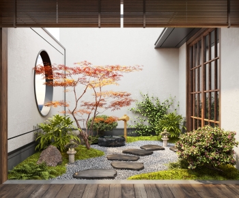 New Chinese Style Courtyard/landscape-ID:970568904