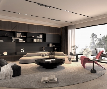 Modern A Living Room-ID:351996906