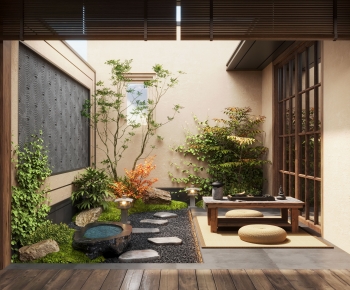 New Chinese Style Courtyard/landscape-ID:647943023