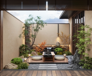 New Chinese Style Courtyard/landscape-ID:416033981
