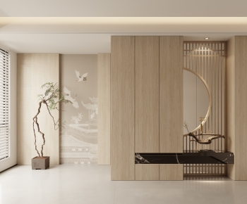 New Chinese Style Hallway-ID:171072011