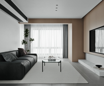 Modern A Living Room-ID:331799038