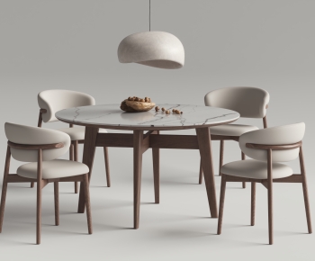 Modern Dining Table And Chairs-ID:460875995