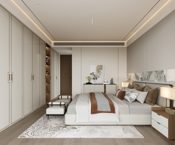 New Chinese Style Bedroom-ID:540131098