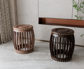New Chinese Style Stool-ID:527375943