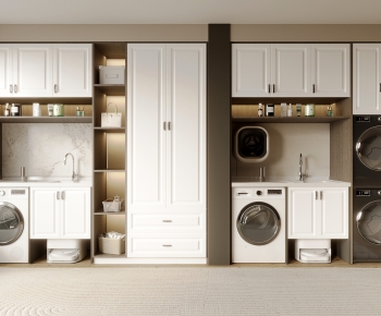 Modern Laundry Cabinet-ID:278512003