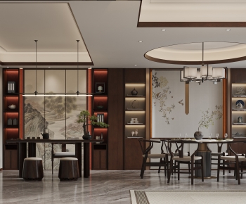 New Chinese Style Dining Room-ID:656085018
