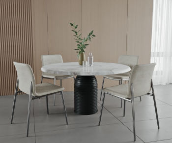 Modern Dining Table And Chairs-ID:242136004