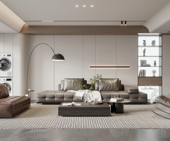 Modern A Living Room-ID:217241051