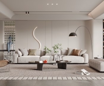 Modern A Living Room-ID:921863084