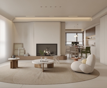 Modern A Living Room-ID:352220516