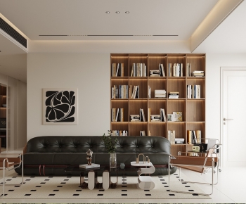 Modern A Living Room-ID:147850995
