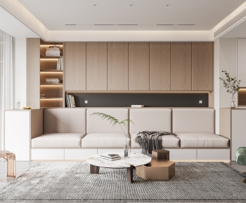 Modern A Living Room-ID:203145985