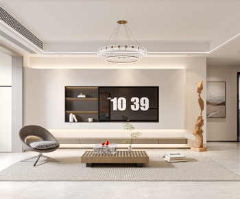 Modern A Living Room-ID:281042102