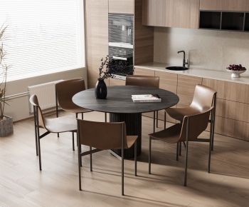 Modern Dining Table And Chairs-ID:398109913