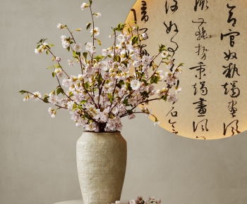 新中式花艺花瓶摆件-ID:363125092