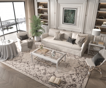 French Style Sofa Combination-ID:806109911