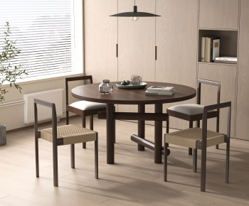 Modern Dining Table And Chairs-ID:483324058
