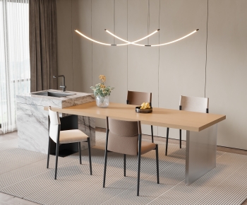 Modern Dining Table And Chairs-ID:733263023