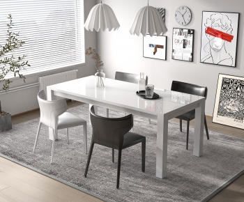 Modern Dining Table And Chairs-ID:684684993