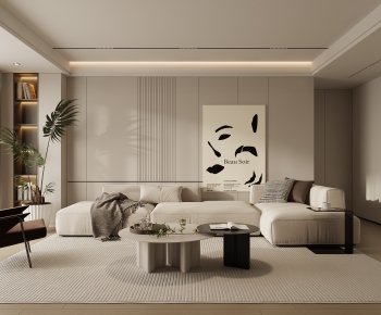 Modern A Living Room-ID:167402039