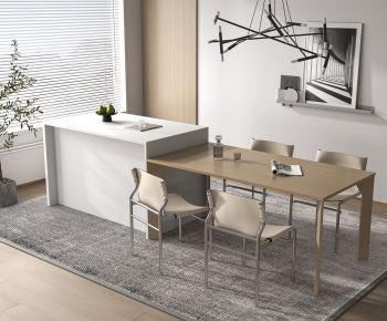 Modern Dining Table And Chairs-ID:452744017