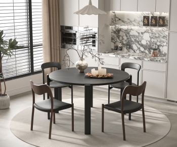 Modern Dining Table And Chairs-ID:516247991