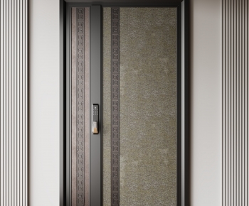 New Chinese Style Entrance Door-ID:990143066