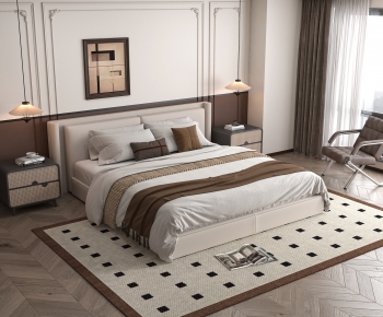 French Style Double Bed-ID:693778993