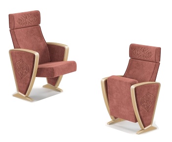 北欧公用椅3D模型