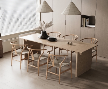 Modern Dining Table And Chairs-ID:302898973