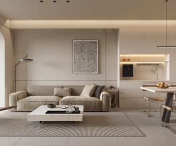 Modern A Living Room-ID:857573034