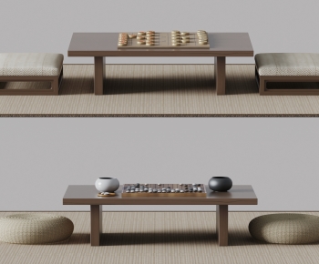 Modern Entertainment Table And Chair-ID:708312032